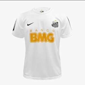 Nike Kids White Santos FC Soccer Jersey